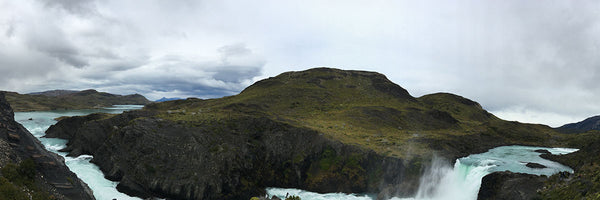 Endless blue water